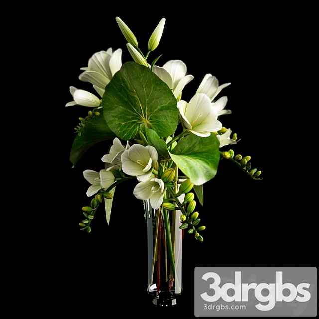 Bouquet of Flowers 2 3dsmax Download - thumbnail 1