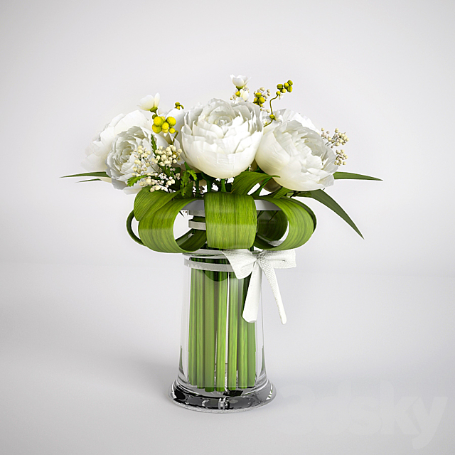 bouquet of flowers 3DSMax File - thumbnail 3