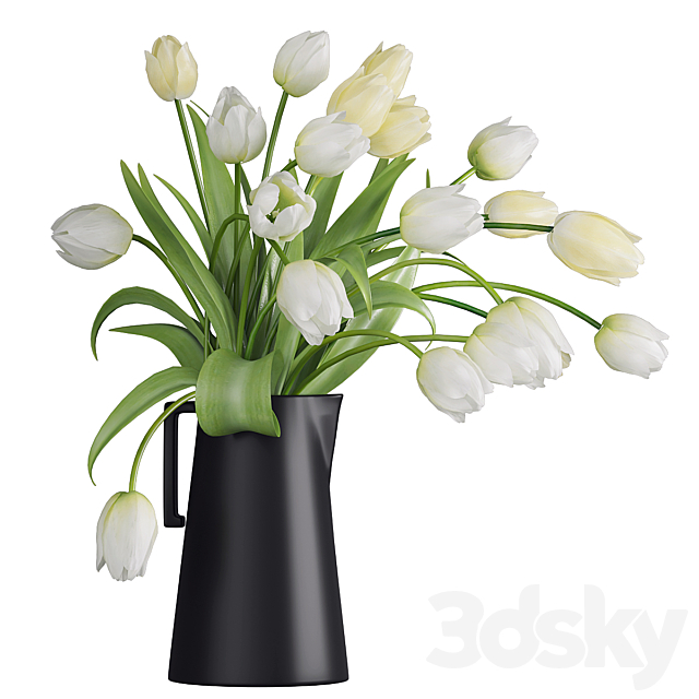 Bouquet of flowers in a vase 38 3DSMax File - thumbnail 1