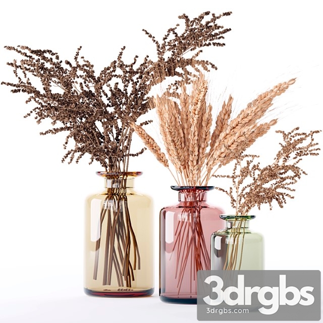 Bouquet of Flowers in a Vase 47 3dsmax Download - thumbnail 1