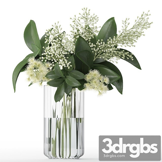 Bouquet of Flowers in a Vase 59 3dsmax Download - thumbnail 1