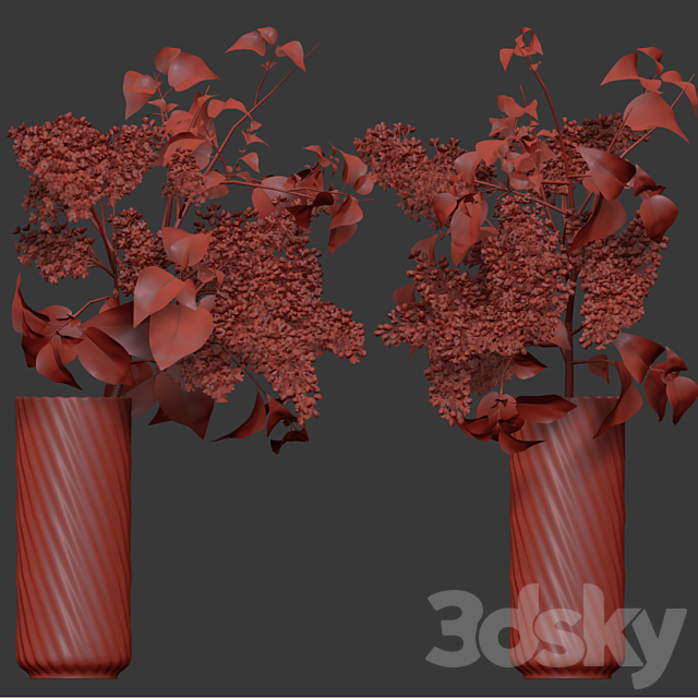 Bouquet of flowers in a vase 70 3DSMax File - thumbnail 3