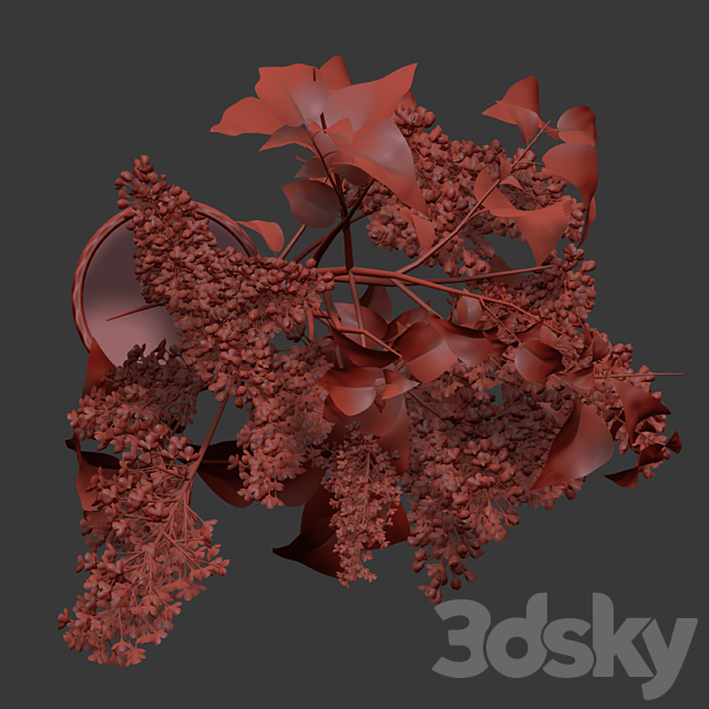 Bouquet of flowers in a vase 70 3DSMax File - thumbnail 4