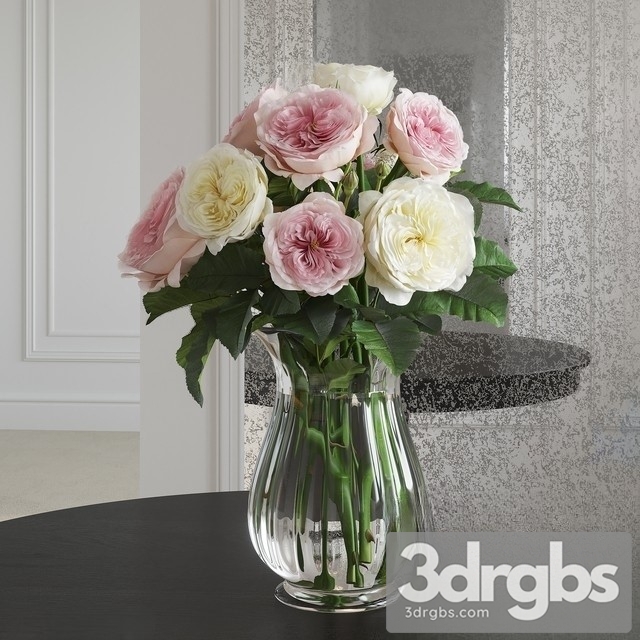 Bouquet Roses 3dsmax Download - thumbnail 1