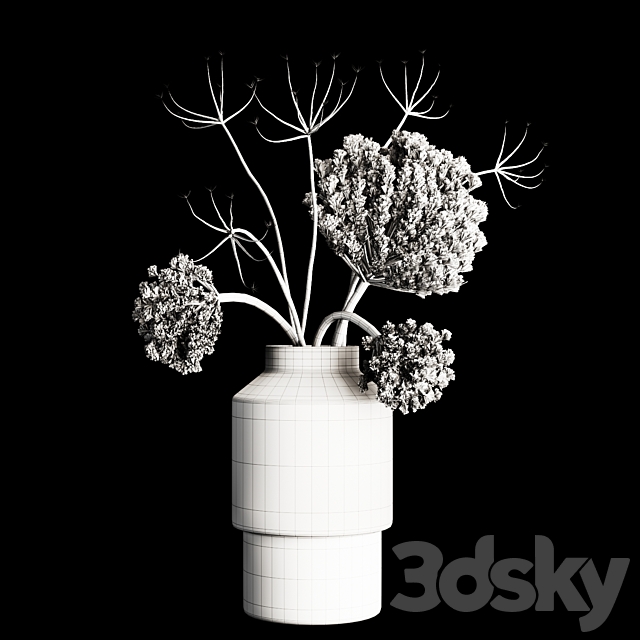 bouquet_Dry flowers03 3DSMax File - thumbnail 5