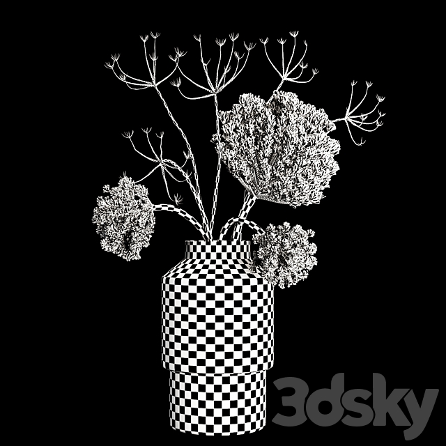 bouquet_Dry flowers03 3DSMax File - thumbnail 6