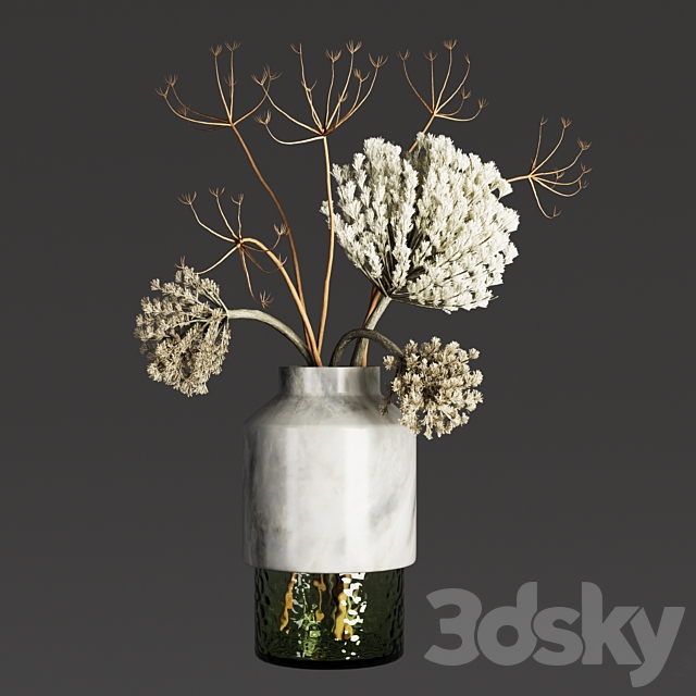 bouquet_Dry flowers03 3DSMax File - thumbnail 7