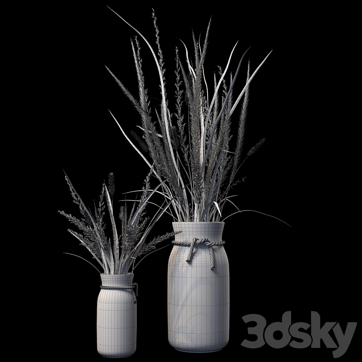 Bouquets 3DS Max - thumbnail 2