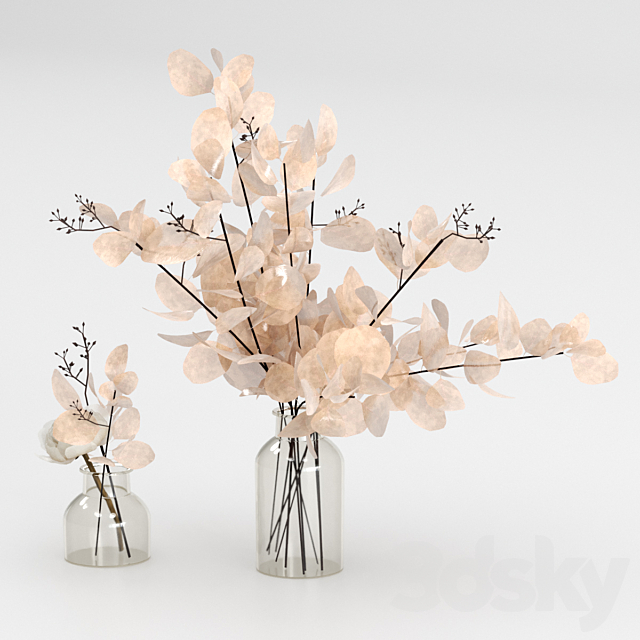 Bouquets of dead wood 3DS Max Model - thumbnail 2