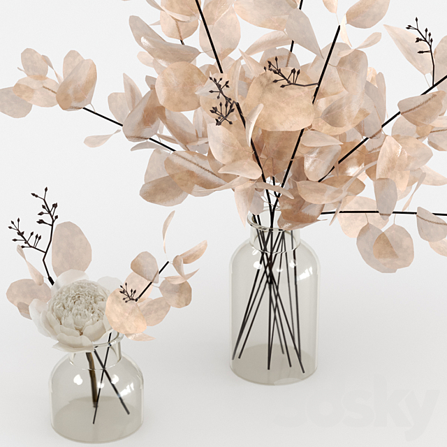 Bouquets of dead wood 3DS Max Model - thumbnail 3