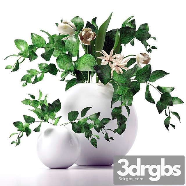 Branch Flowers 3dsmax Download - thumbnail 1