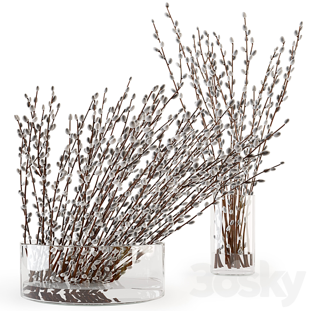 Branches in a vase 006 3DSMax File - thumbnail 1