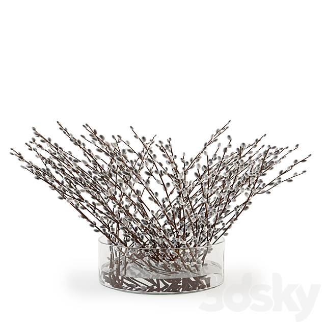 Branches in a vase 006 3DSMax File - thumbnail 2