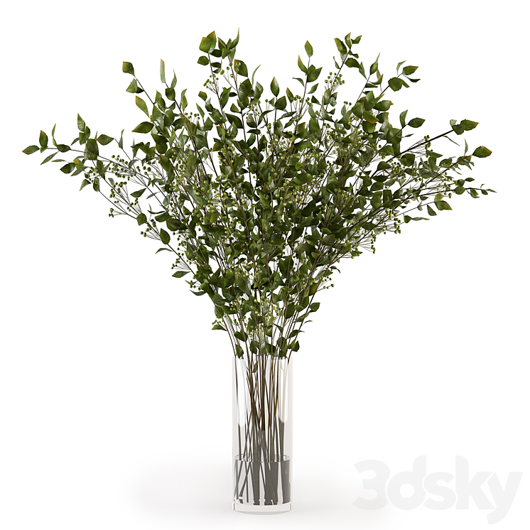 Branches in a vase 008 3DS Max - thumbnail 1
