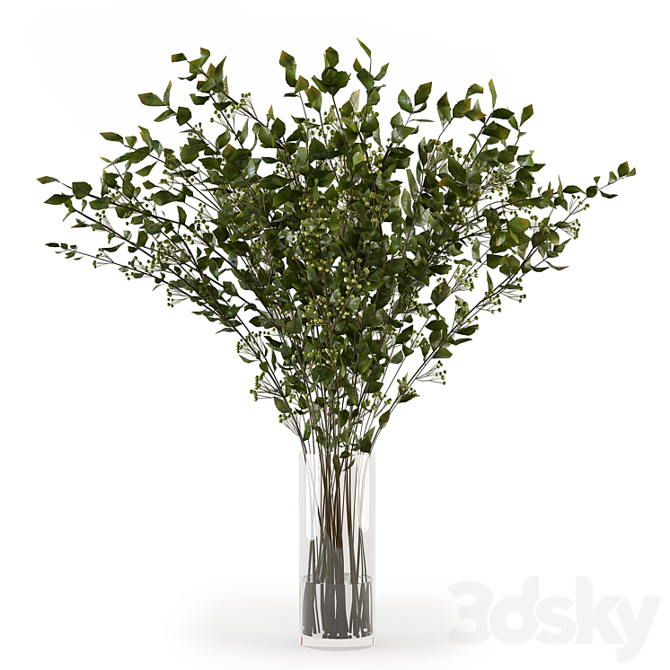 Branches in a vase 008 3DS Max - thumbnail 2