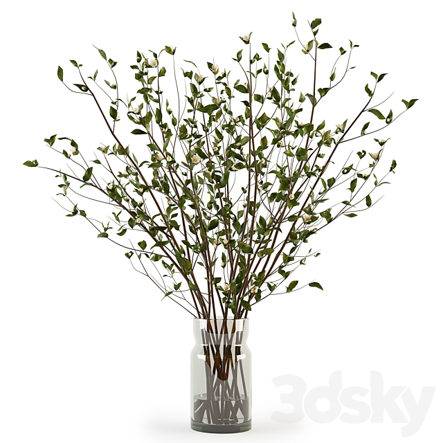 Branches in a Vase 009 3DS Max Model - thumbnail 3