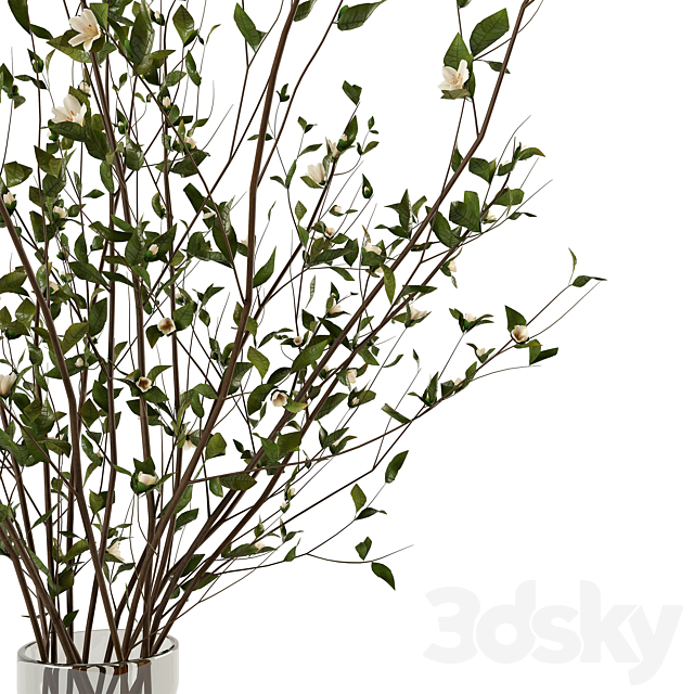 Branches in a Vase 009 3DS Max Model - thumbnail 4