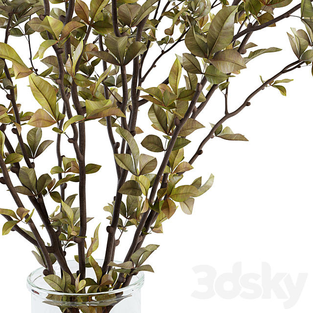 Branches in a vase 013 3ds Max - thumbnail 3