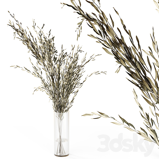 Branches in a vase 3ds Max - thumbnail 3