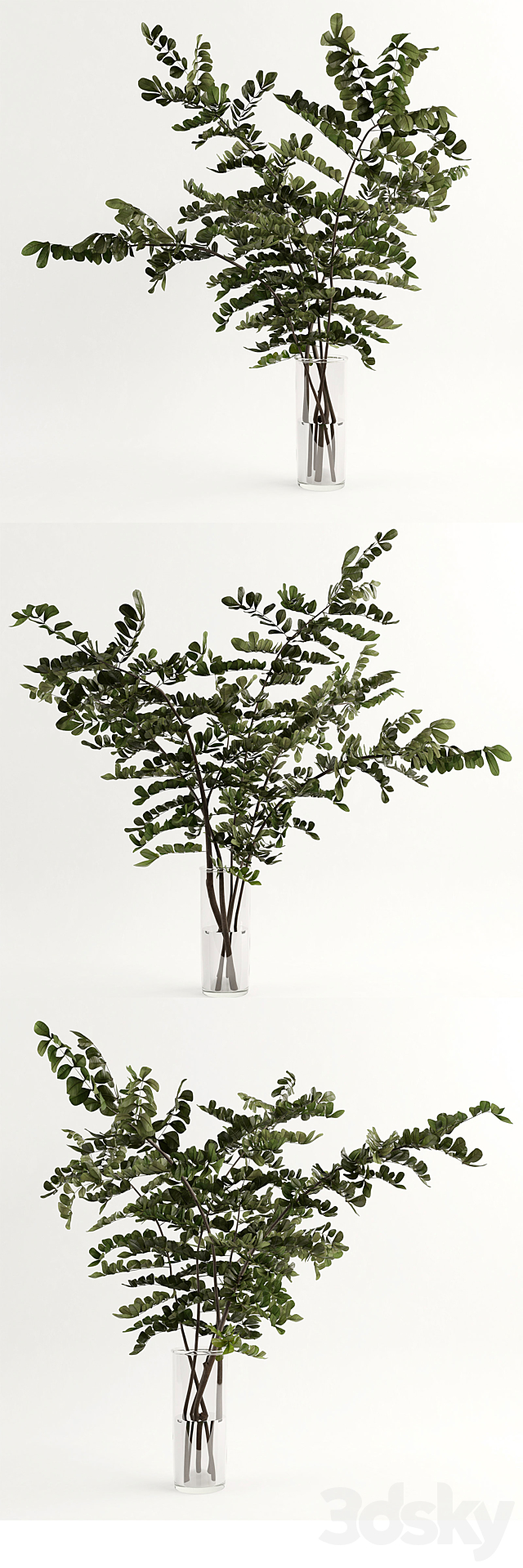 Branches in the vase 003 3ds Max - thumbnail 2