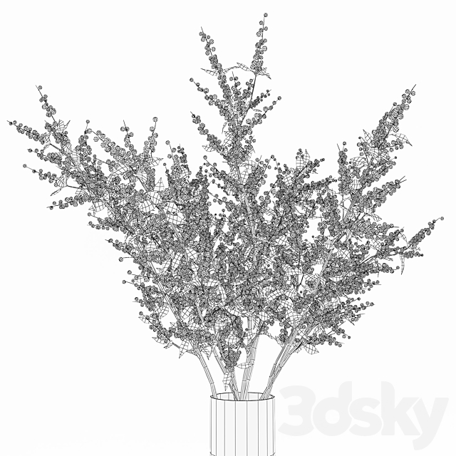 Branches in the vase 004 3DSMax File - thumbnail 3