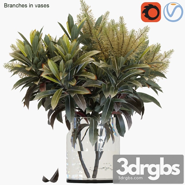 Branches in vases 25 - thumbnail 1