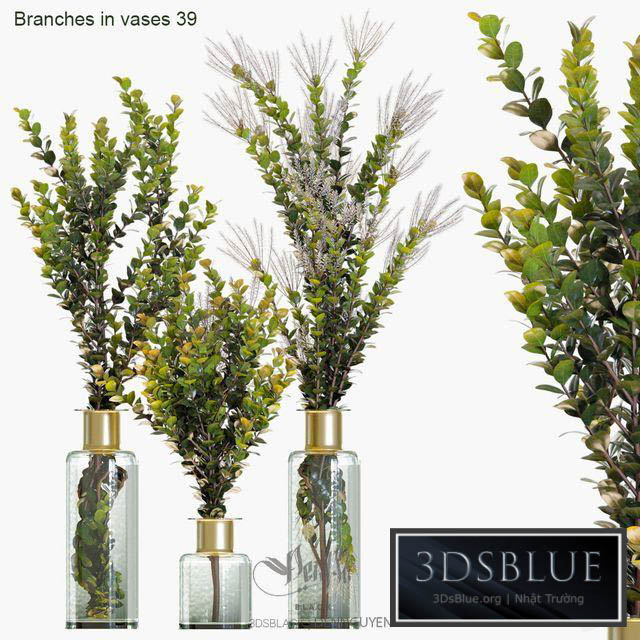 Branches in vases 39 3DS Max - thumbnail 3