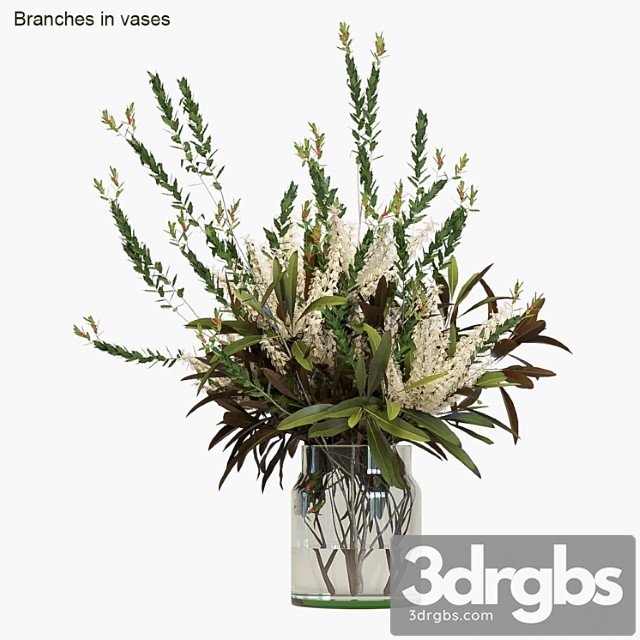 Branches in vases - thumbnail 1