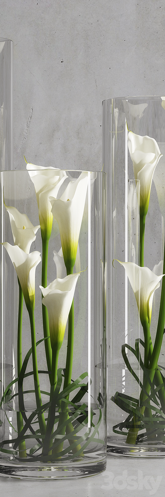 Calla Lily 6 3DSMax File - thumbnail 2