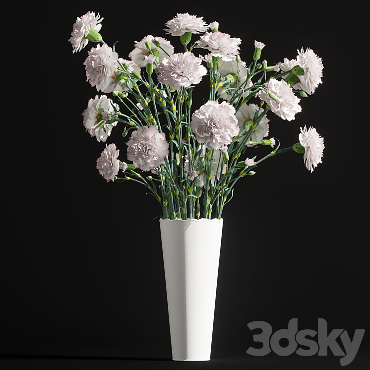 Carnation 2 3DS Max - thumbnail 1