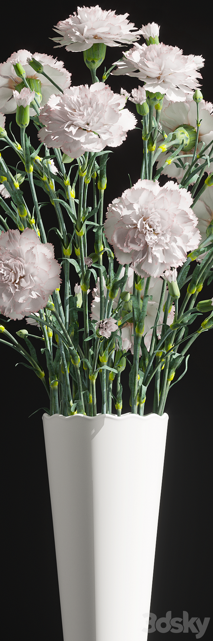 Carnation 2 3DS Max - thumbnail 2