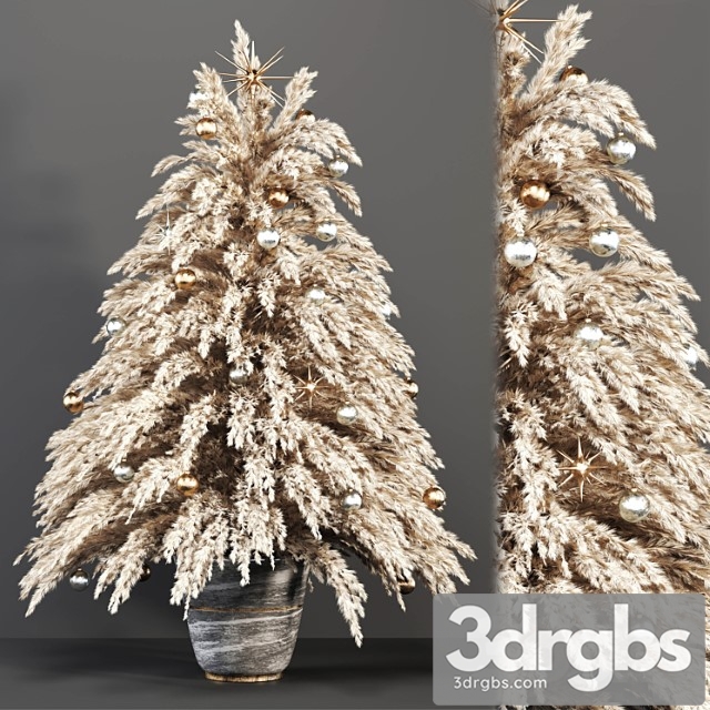 Christmas tree – dried plant-002 - thumbnail 1