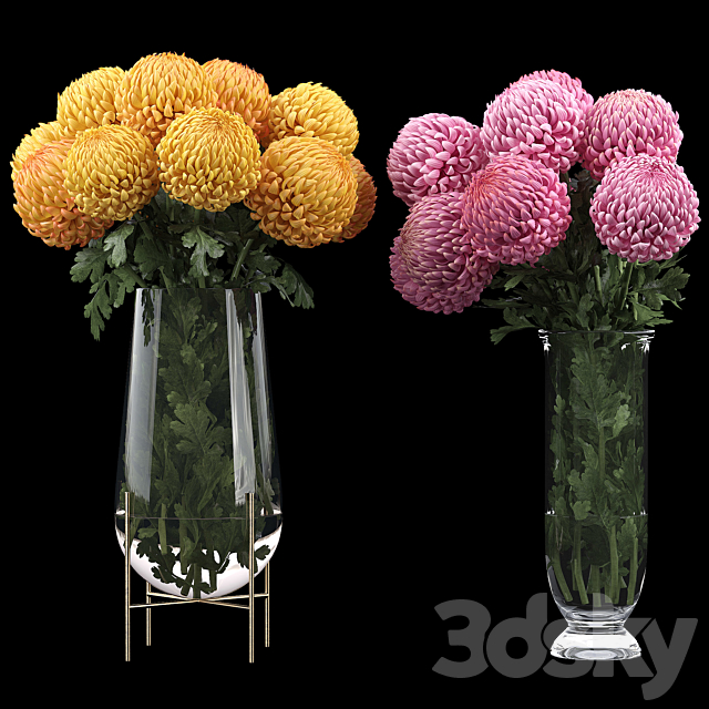 Chrysanthemum 2 3DSMax File - thumbnail 1