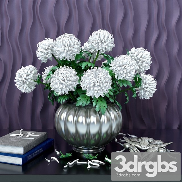 Chrysanthemum Balls 1 3dsmax Download - thumbnail 1