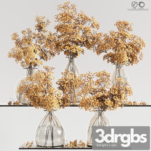 Collaction Plants Bouquet 19 Yellow 1 3dsmax Download - thumbnail 1