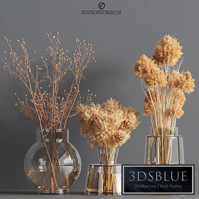 CollactionCollaction_Plants_Bouquet_03_vray 3DS Max - thumbnail 3