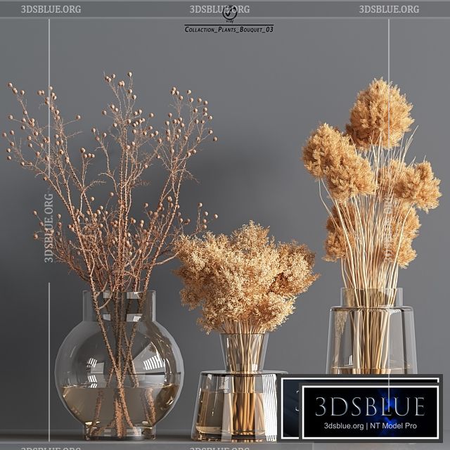 CollactionCollaction_Plants_Bouquet_03_vray 3DS Max - thumbnail 3