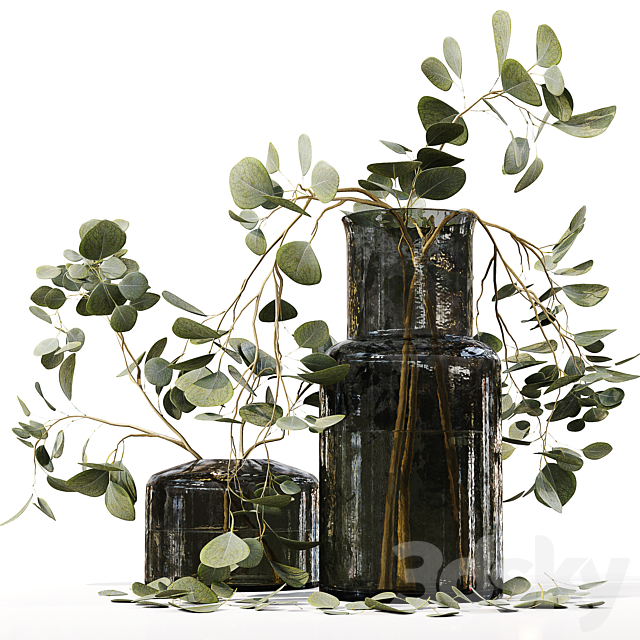 Collection Indoor Plants 010 3ds Max - thumbnail 3