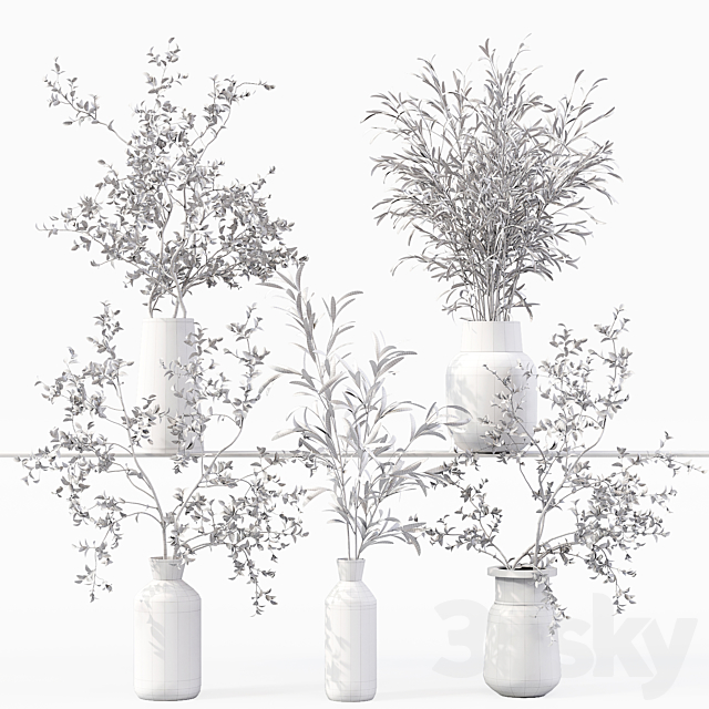 Collection Indoor Plants 016 3DS Max Model - thumbnail 7