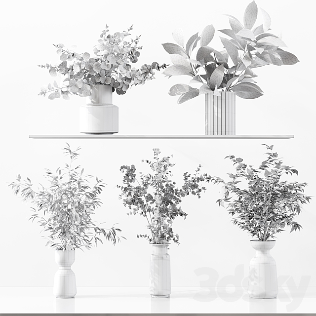 Collection Indoor Plants 034 3DS Max Model - thumbnail 7