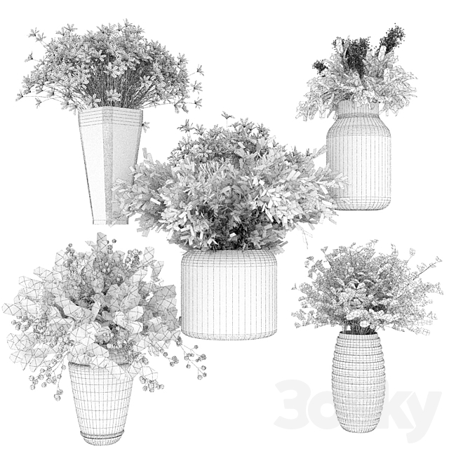 Collection plant vol 262 – Bouquet – flower 3DSMax File - thumbnail 7