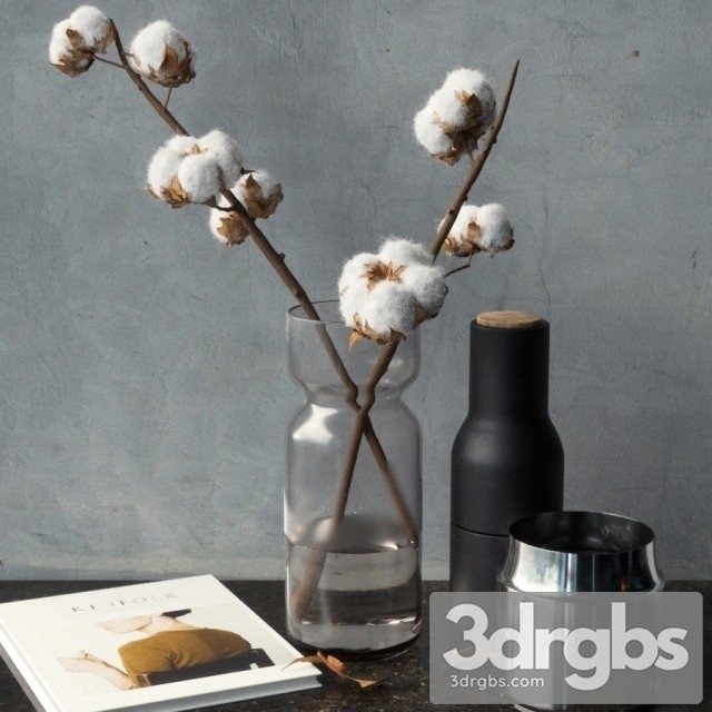 Cotton Set 3dsmax Download - thumbnail 1