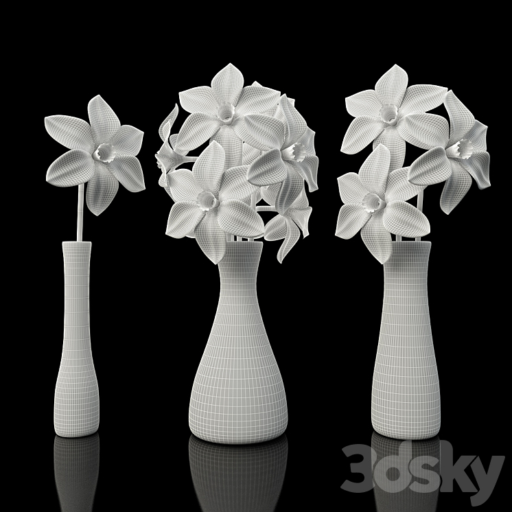 Daffodils 3DS Max - thumbnail 2