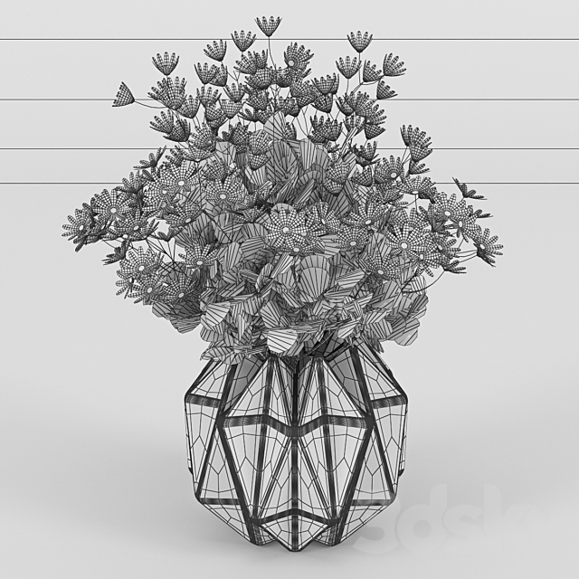 Daisies 3DS Max Model - thumbnail 2