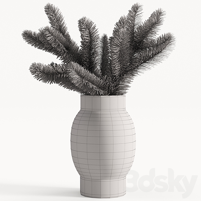 Decorative bouquet set 14 3ds Max - thumbnail 3