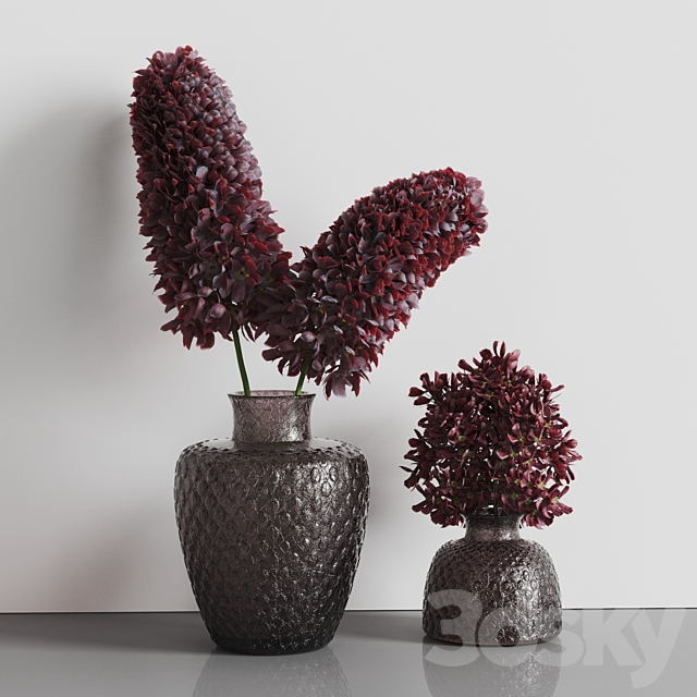 decorative plants007 3ds Max - thumbnail 2