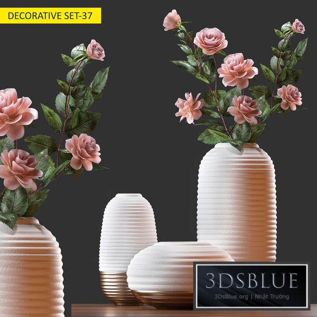 decorative set 37 3DS Max - thumbnail 3