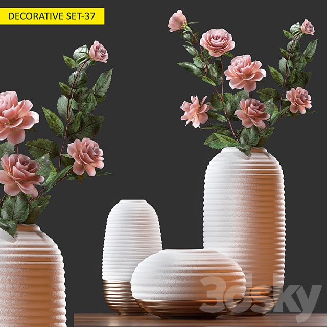 decorative set 37 3DSMax File - thumbnail 1