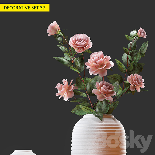 decorative set 37 3DSMax File - thumbnail 2