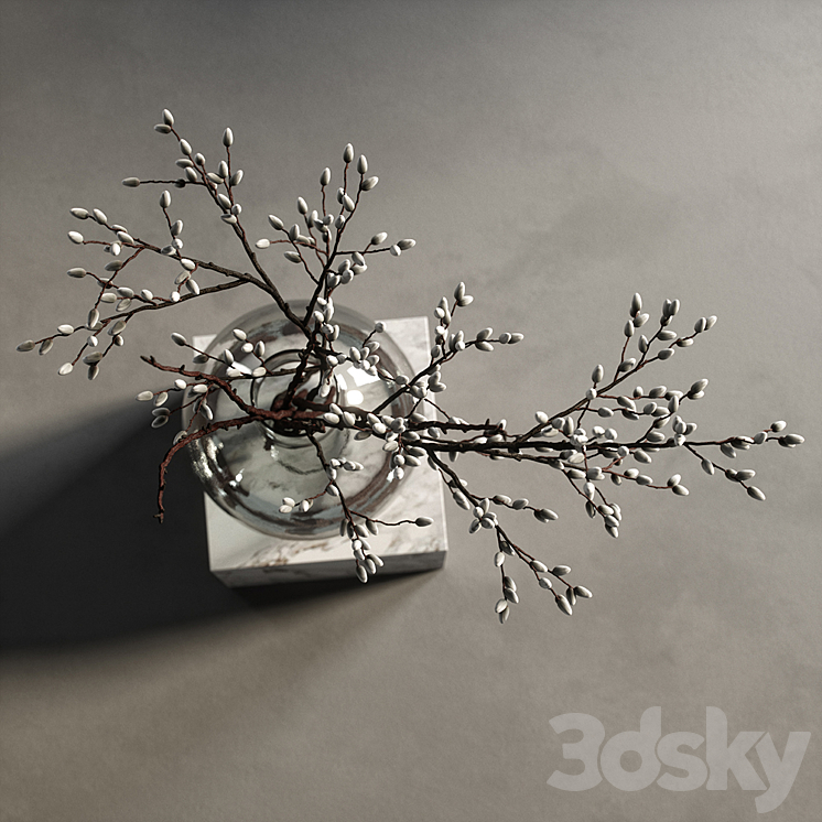 decorative vase 02 3DS Max - thumbnail 2